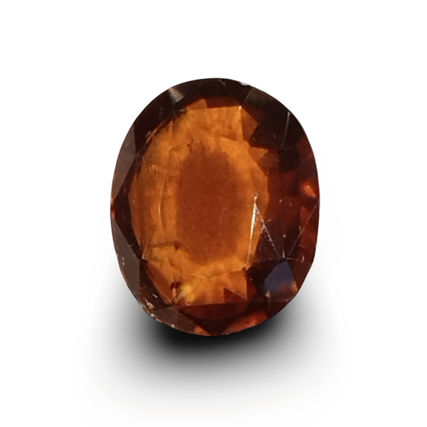 Natural Hessonite (Gomed) | Oval Mix Cut | IGC Certified Certificate No.: IGCDKBAJ42715 image 1