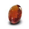 Natural Hessonite Garnet | Certified | Oval Mix Cut | Brownish Orange Certificate No.: IGCDKBAJ42712 image 1