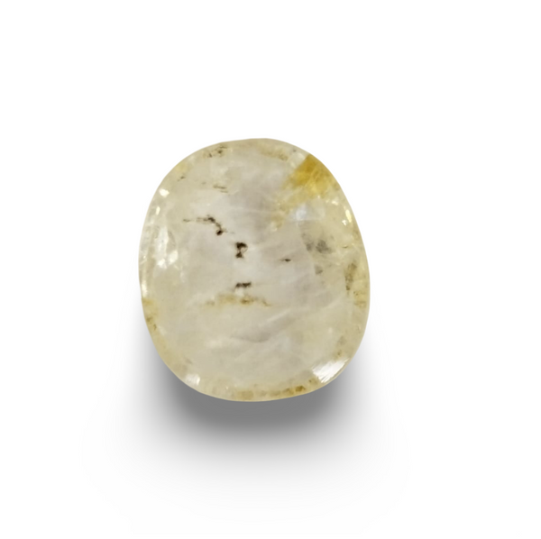 Natural Yellow Sapphire | Oval Cut | IGC Certified No.: IGCDKBAJ44793 image 1