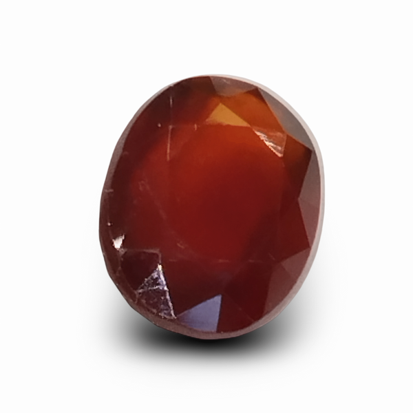 Natural Hessonite (Gomed) | Oval Mix Cut | IGC Certified Certificate No.: IGCDKBAJ42747 image 1