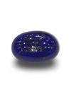 Natural Lapis Lazuli | Govt. Lab Certified | Oval Cabochon | Rich Blue with Golden PyriteCertificate No.: IGCDKBAJ42507 image 1