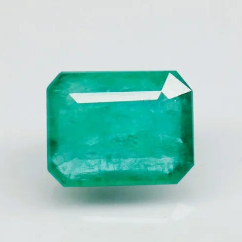 Natural Emerald | Govt. Lab Certified | Octagon Step Cut | Green Report No.10210D41256 image 0