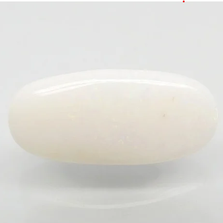 Natural Fire Opal 7.55 Ratti | Oval Cabochon | Govt. Lab Certified No.: 9346D37897 image 0