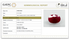 Natural Purplish Red Ruby | Certified Unheated | Oval Mixed Cut Report No. 9498D38422 image 1