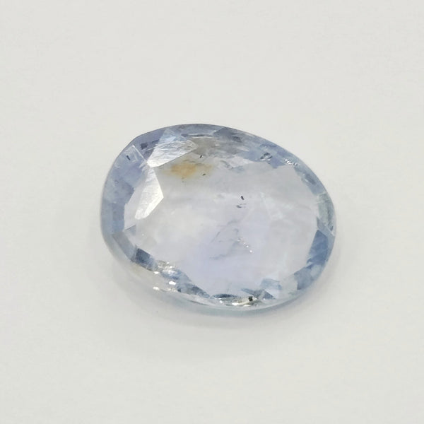 Natural Blue Sapphire | IGC Certified | Oval Mix Cut | Premium Astrological Gemstone Certified by: IGC (ISO 9001:2015 image 0