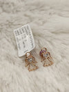 Kisna Collection | Angel-Inspired Diamond Earrings | 1.30 Gm | 0.03 Carat | 14KT | H-I Color | SI Clarity image 3