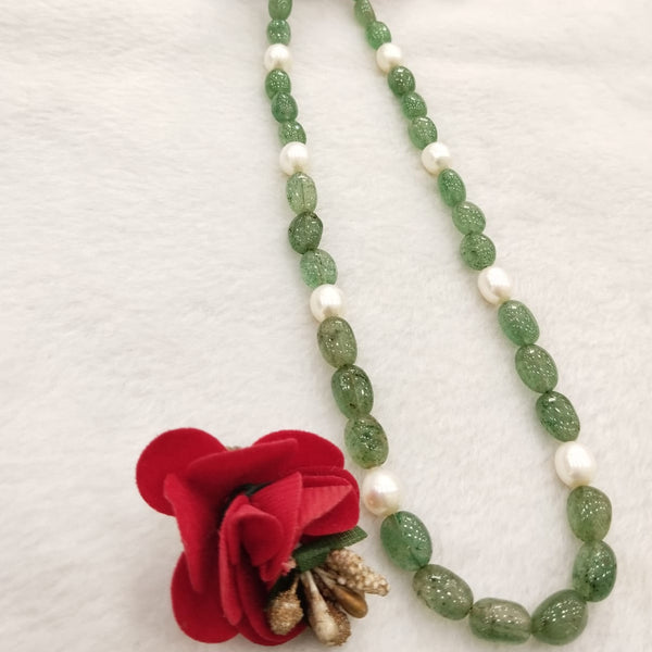 Emerald-Pearl Necklace: A Timeless Union of Elegance and Luxury-G.STB12 image 3