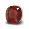 Natural Hessonite Garnet | Certified Cushion Cut | Brownish Orange Certificate No.: IGCDKBAJ42785 image 1