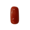 Natural Red Coral | Certified |Capsule Cut Gemstone Summary No. IGCDKBAJ44722 image 1