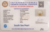 Natural South Sea Pearl – A Symbol of Elegance & Purity Summary No IGCDKBAJ42646 image 2