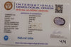 Natural Iolite| Govt. Lab Certified | OvalMix |Blue withCertificate No.: IGCDKBAJ41544 (Copy) image 2