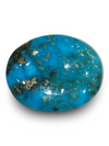 Natural Turquoise | IGC Certified | Oval | Matrix Sea BlueCertification Number: IGCDKBAJ44714 image 1