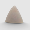Natural White Opal 7.44 Ratti| Triangular Cabochone | Certified No. IGCDKBAJ43026 image 0