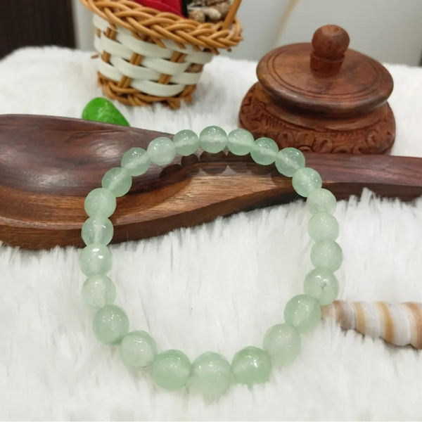 GreenPremium Aventurine Usher in Luck & proceperity Bracelet for Men & women image 1