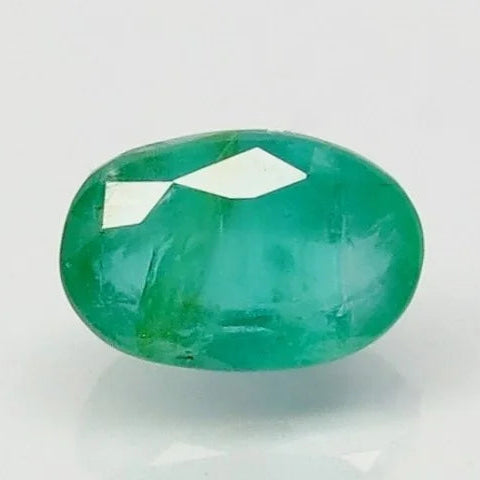 Natural Emerald 5.49 Ratti | Certified Oval Mixed Cut image 0