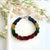 Multicolour Semi Shaded Rainbow Bracelet For Men & Women image 0