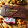 Divine Combo – Bhagwat Gita with Certified Rudraksha Pendant (Premium Gift Box Set) image 1