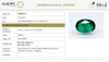 Natural Emerald | Govt. Lab Certified | Oval Mixed Cut | Green 9948D40278 image 1