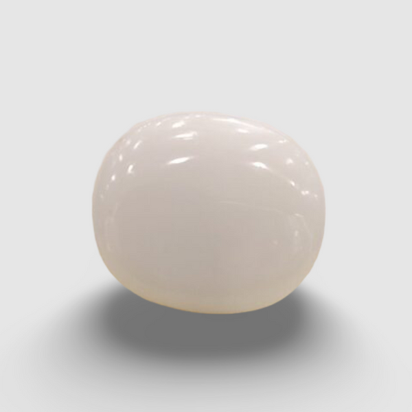 Natural White Opal 5.33 Ratti| Oval Cabochone| Certified No. IGCDKBAJ43021 image 0