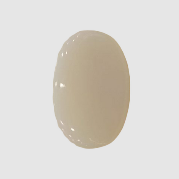 Natural White Opal 4.39 Ratti| Oval Cabochone | Certified No. IGCDKBAJ42936 image 1