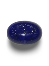 Natural Lapis Lazuli | Oval Cabochon | Deep Blue with Pyrite Sparkle | Govt. Lab Certified Certificate No.: IGCDKBAJ42520 image 1