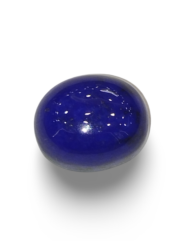 Natural Lapis Lazuli | Oval Cabochon | IGC Certified Certificate No.: IGCDKBAJ42527 image 1