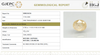 Natural Yellow Sapphire | Govt. Lab Certified | Unheated Pukhraj Gemstone Report No: 8980D36556 image 1