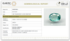 Natural Emerald | Govt. Lab Certified | Oval Mixed Cut | Green Report No.9498D38444 image 1