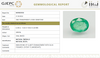 Natural Emerald 7.05 Ratti | Oval Mixed Cut | Govt. Lab Certified image 1