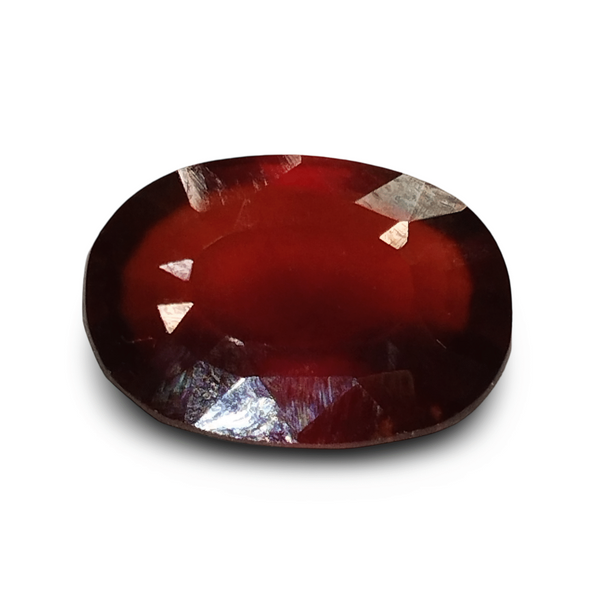 Natural Hessonite Garnet | Oval Mix Cut | Brownish Orange Certificate No.: IGCDKBAJ42807 image 0
