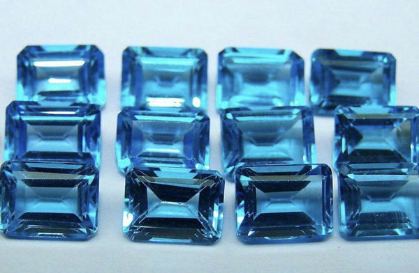 BLUE TOPAZ (SWISS) RECTANGLE