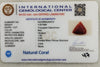 IGC certificate of authenticity - IGCDKBAJ42410