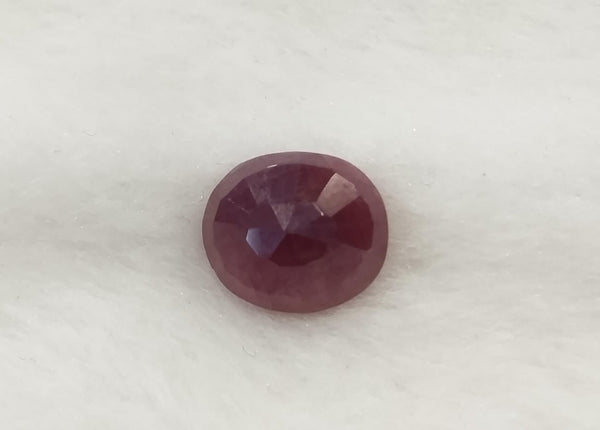 Natural Ruby | Oval Cut | IGC Certified No.: IGCDKBAJ44812 image 1