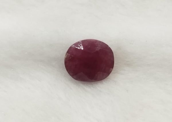 Natural Ruby | Oval Cut | IGC Certified No.: IGCDKBAJ44812 image 0