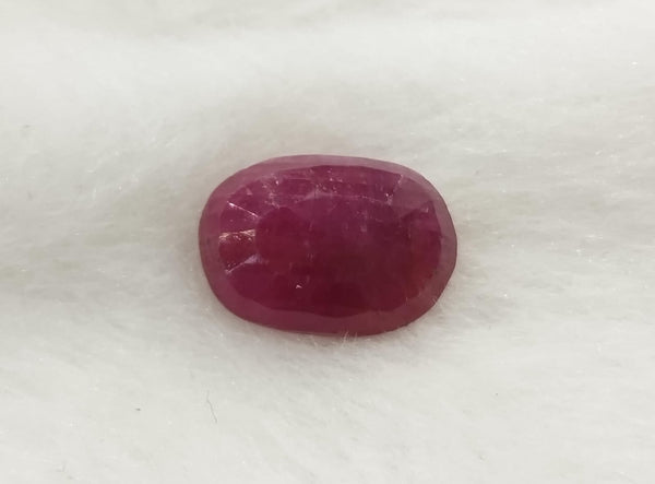 Natural Ruby | Oval Cut | IGC Certified No.: IGCDKBAJ44825 image 1