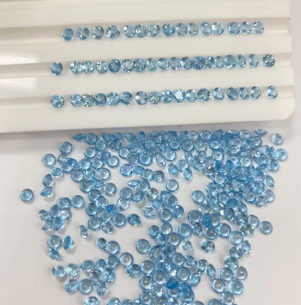 BLUE TOPAZ SWISS ROUND