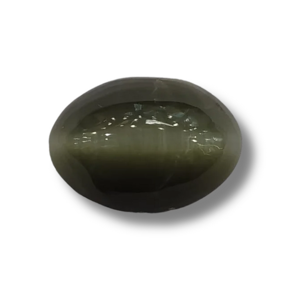 Natural Cat's Eye (Lehsunia) | 2H00 | Oval Cabochon | IGC Certified | Report No. SRGTL96632