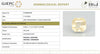 Natural Yellow Sapphire |KB 120H00| Octagon Step | Transparent | Govt. Lab Certified | Report No. 11737D47191