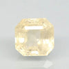 Natural Yellow Sapphire |KB 120H00| Octagon Step | Transparent | Govt. Lab Certified | Report No. 11737D47191