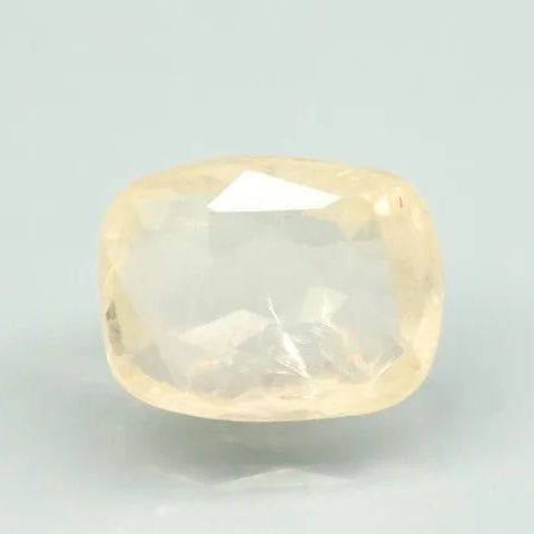 Natural Yellow Sapphire | Cushion Mixed| Transparent | Govt. Lab Certified | Report No. 11775D47376