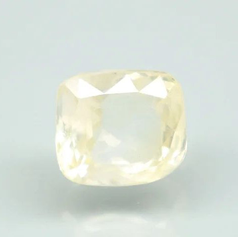 Natural Yellow Sapphire | Cushion Mixed| Transparent | Govt. Lab Certified | Report No. 11836D47521