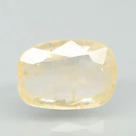 Natural Yellow Sapphire | Cushion Mixed| Transparent | Govt. Lab Certified | Report No. 11886D47699