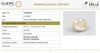 Natural Yellow Sapphire |KB|Oval Mixed | Transparent | Govt. Lab Certified | Report No.12000D48547