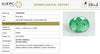 Natural Emerald | Oval Mixed Cut | IIGJ Certified No.: 12859D52925