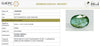 Natural Emerald | Oval Mixed Cut | IIGJ Certified No.: 12859D52921