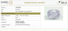 Natural Blue Sapphire |85H00 Oval Mixed Cut | IIGJ Certified No.: 12991D53456