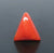 Natural Red Italian Coral |6H50| Triangular Cabochon | Govt. Lab Certified | Report No. 12939D53315