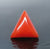 Natural Red Italian Coral |6H50| Triangular Cabochon | Govt. Lab Certified | Report No. 12939D53317