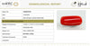 Natural Red Italian Coral |14H50| Oval Cabochon | Govt. Lab Certified | Report No. 12992D53462