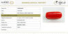 Natural Red Italian Coral |12H50| Oval Cabochon | Govt. Lab Certified | Report No. 12992D53463